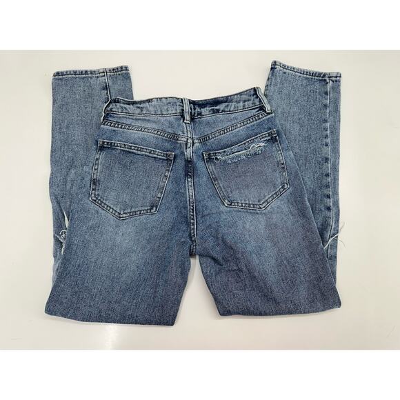 Pacsun Womens Jeans Size 23 Mom Jean Distressed Denim Multiple Button Up - Picture 8 of 13